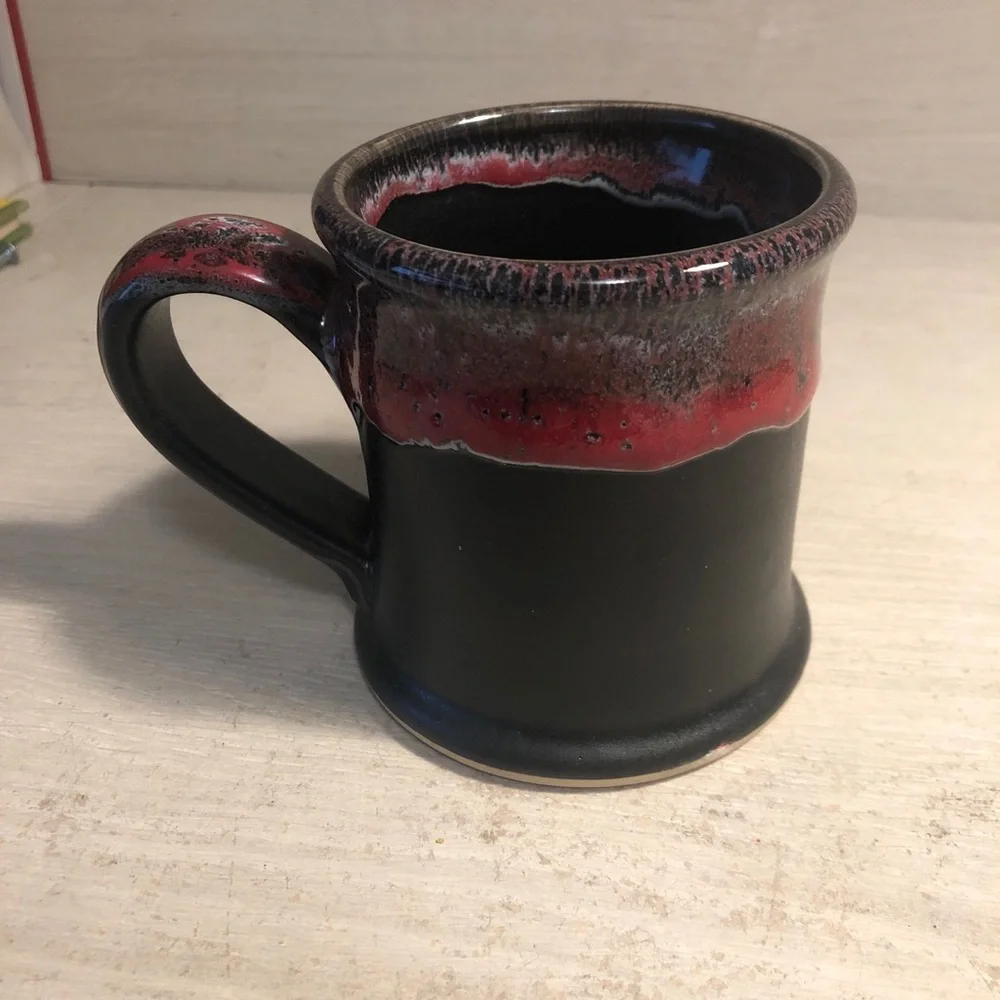 Phantom's Feast 2021 Ceramic Mug Grey Fox Pottery Minnesota Renaissance